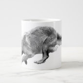 Golden Glide in Soft Winter Tones Grote Koffiekop (Voorkant)