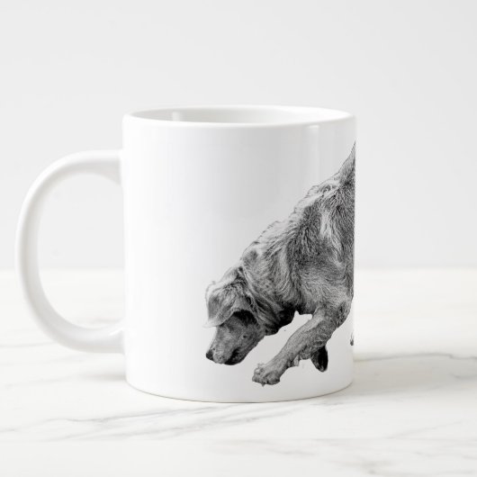 Golden Glide in Soft Winter Tones Grote Koffiekop (Links)