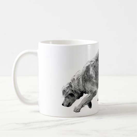 Golden Glide in Soft Winter Tones Koffiemok (Links)