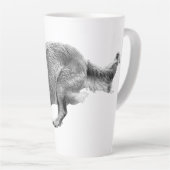 Golden Glide in Soft Winter Tones Latte Mok (Rechterhoek)