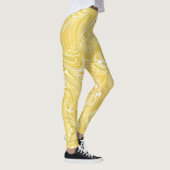 Golden glimpende zwenken leggings (Rechts)