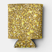 Golden glitter blikjeskoeler (Voorkant)