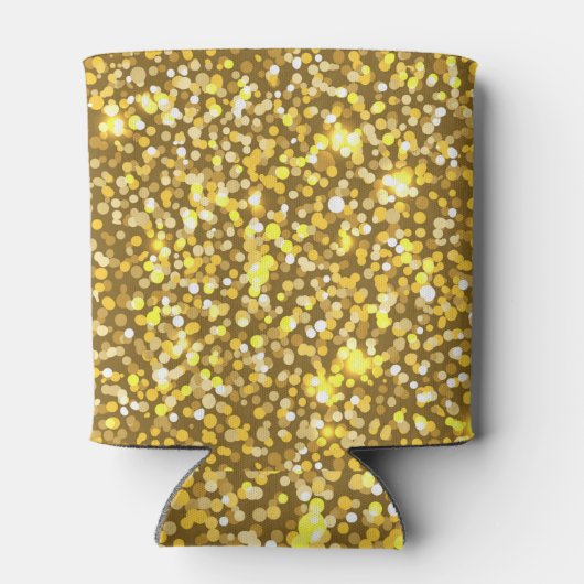 Golden glitter blikjeskoeler (Achterkant)