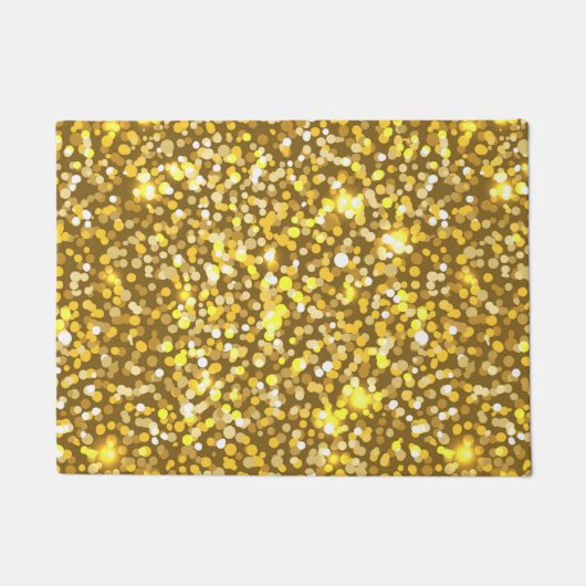 Golden glitter deurmat (Voorkant)