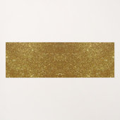Golden Glitter Digital Print Yogamat (Achterkant (horizontaal))