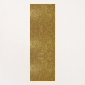 Golden Glitter Digital Print Yogamat (Voorkant)