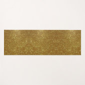 Golden Glitter Digital Print Yogamat (Voorkant (horizontaal))