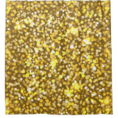Golden glitter douchegordijn (Voorkant)