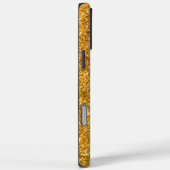 Golden Glitter Glam Case-Mate iPhone Case (Achterkant / Rechts)