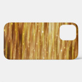 Golden Glitter: heldere Abstracte achtergrond. Case-Mate iPhone Case (Achterkant (horizontaal))