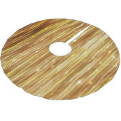 Golden Glitter: heldere Abstracte achtergrond. Kerstboom Rok (Gekanteld)