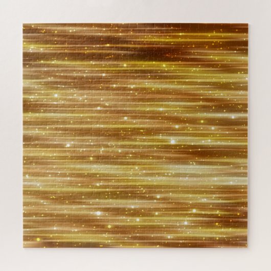 Golden Glitter: heldere Abstracte achtergrond. Legpuzzel (Horizontaal)