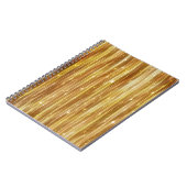 Golden Glitter: heldere Abstracte achtergrond. Notitieboek (Linkerzijde)