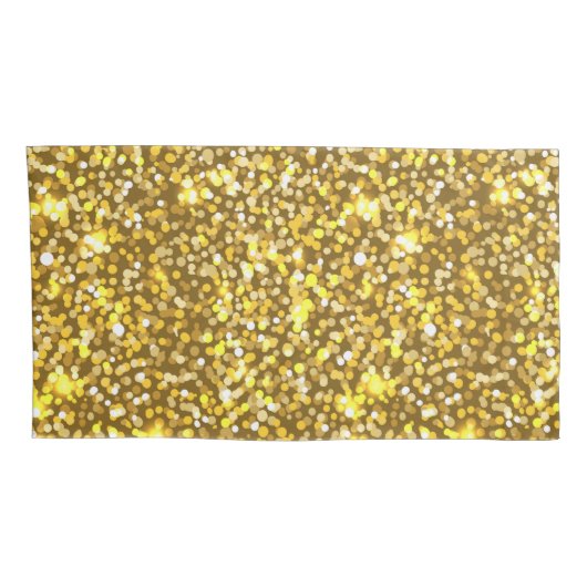 Golden glitter kussensloop (Achterkant-Rechts)