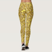 Golden glitter leggings (Achterkant)