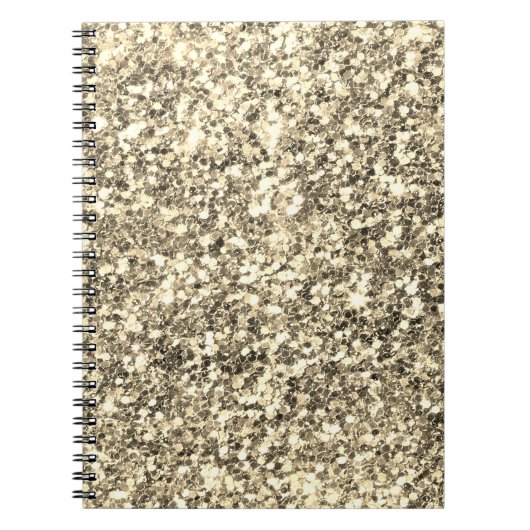 Golden Glitter Notitieboek (Voorkant)