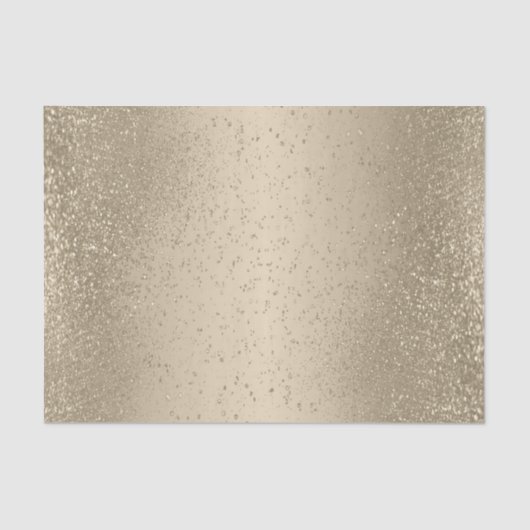 Golden Glitter op gradiëntachtergrond Tissuepapier (Voorkant)