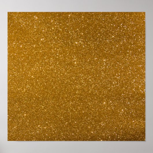 Golden glitter poster (Voorkant)