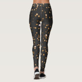Golden Glitter Sparkles Leggings (Achterkant)