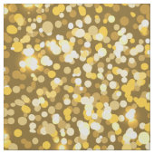 Golden glitter stof (Swatch)