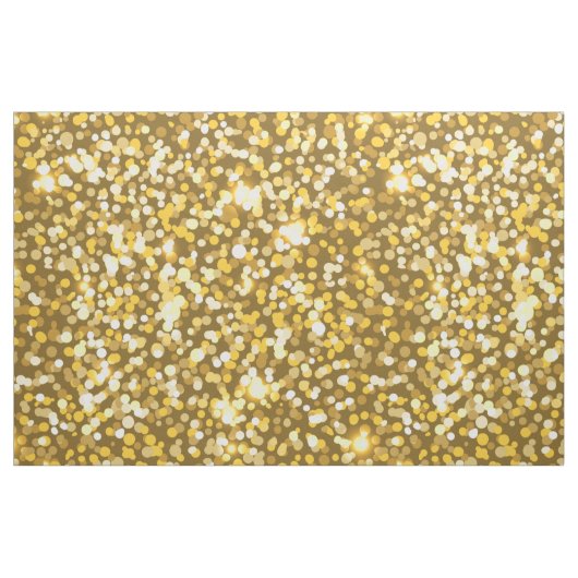 Golden glitter stof (Fat Quarter)