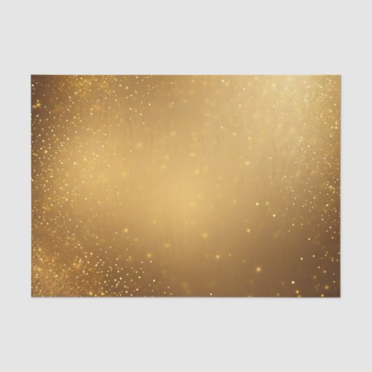 Golden Glitter Texture Tissuepapier (Voorkant)