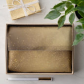 Golden Glitter Texture Tissuepapier (Geschenk)