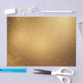 Golden Glitter Texture Tissuepapier (Craft)
