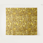 Golden glitter wandkleed (Voorkant (horizontaal))
