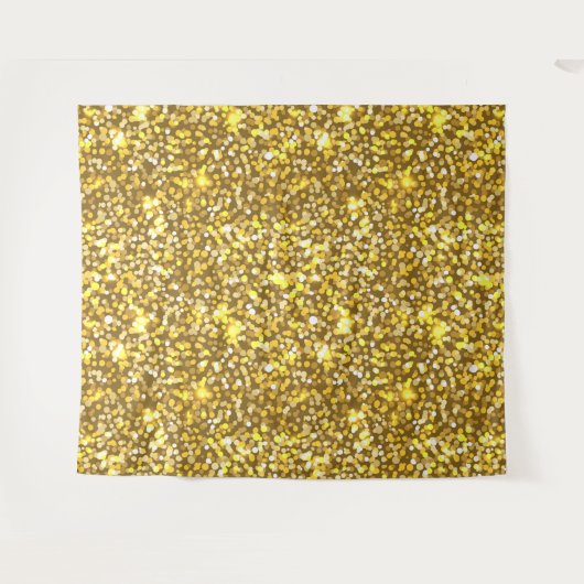 Golden glitter wandkleed (Voorkant (horizontaal))