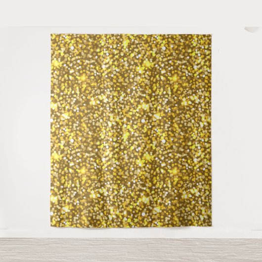 Golden glitter wandkleed (Voorkant)