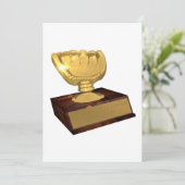 Golden Glove Award Kaart (Staand voorkant)