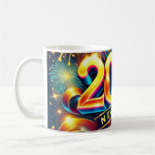 Golden Glow 2025 Nieuwjaar Mok (Links)