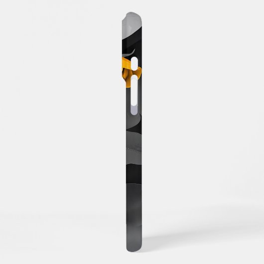 Golden Glow Blooms iPhone Hoesje (Linkerkant)