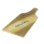 Golden Glow Bronze Glass Snijplank (Hoek)