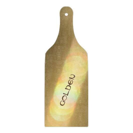 Golden Glow Bronze Glass Snijplank (Voorkant)