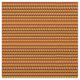 Golden Glow Brown Wicker Geometric Pattern Stof