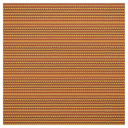 Golden Glow Brown Wicker Geometric Pattern Stof (Swatch)
