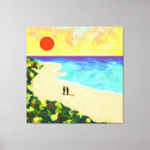 Golden Glow Canvas Afdruk (Voorkant)