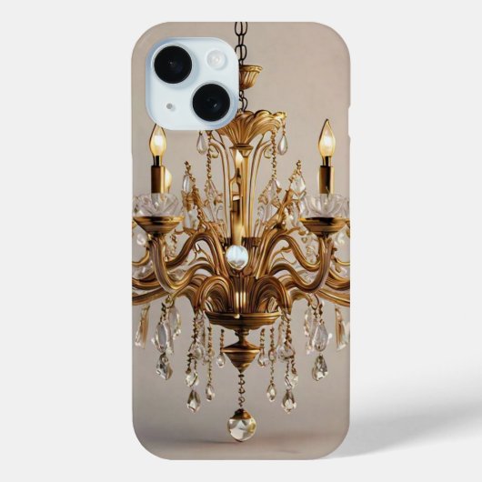 "Golden Glow Chandelier" Case-Mate iPhone Case (Achterkant)
