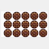 Golden Glow Diwali Labels (Vel)