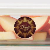 Golden Glow Diwali Labels (Aangebracht)