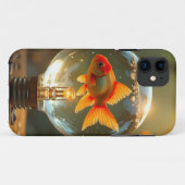 Golden Glow Dreamfish Case-Mate iPhone Case (Achterkant (horizontaal))