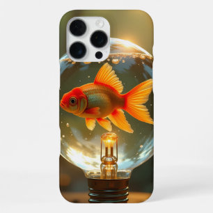 Golden Glow Dreamfish iPhone 16 Pro Max Hoesje