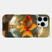 Golden Glow Dreamfish iPhone Hoesje (Achterkant horizontaal)