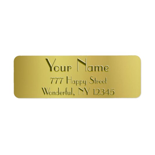 Golden Glow Etiket (Voorkant)