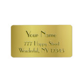 Golden Glow Etiket (Voorkant)