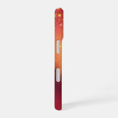 Golden Glow & Heart Romantic Phone Case iPhone 16 Hoesje (Rechterkant)