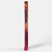 Golden Glow & Heart Romantic Phone Case Samsung Galaxy Hoesje (Rechterkant)