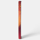 Golden Glow & Heart Romantic Phone Case Samsung Galaxy Hoesje (Linkerkant)